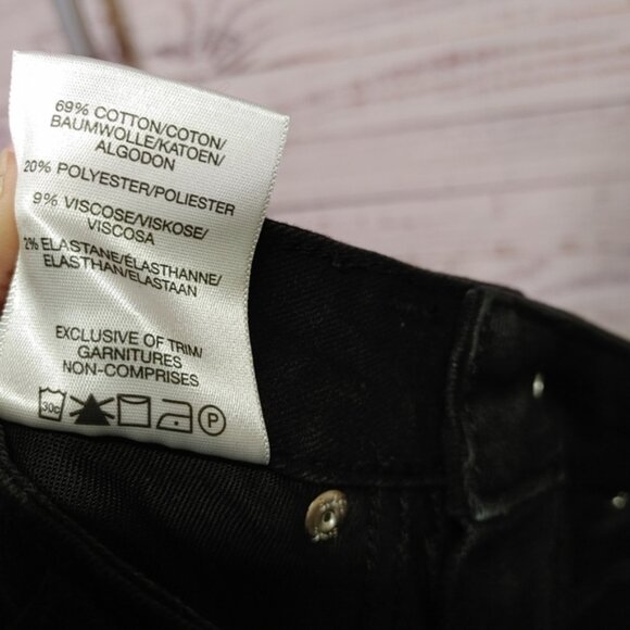 SILVER Curvy High Skinny jeans size 2 - Picture 8 of 12